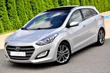 Hyundai I30 1,7CRDi_Automat_Ledy_Panorama_Duża_Navi_Kamera_Full_Opcja_