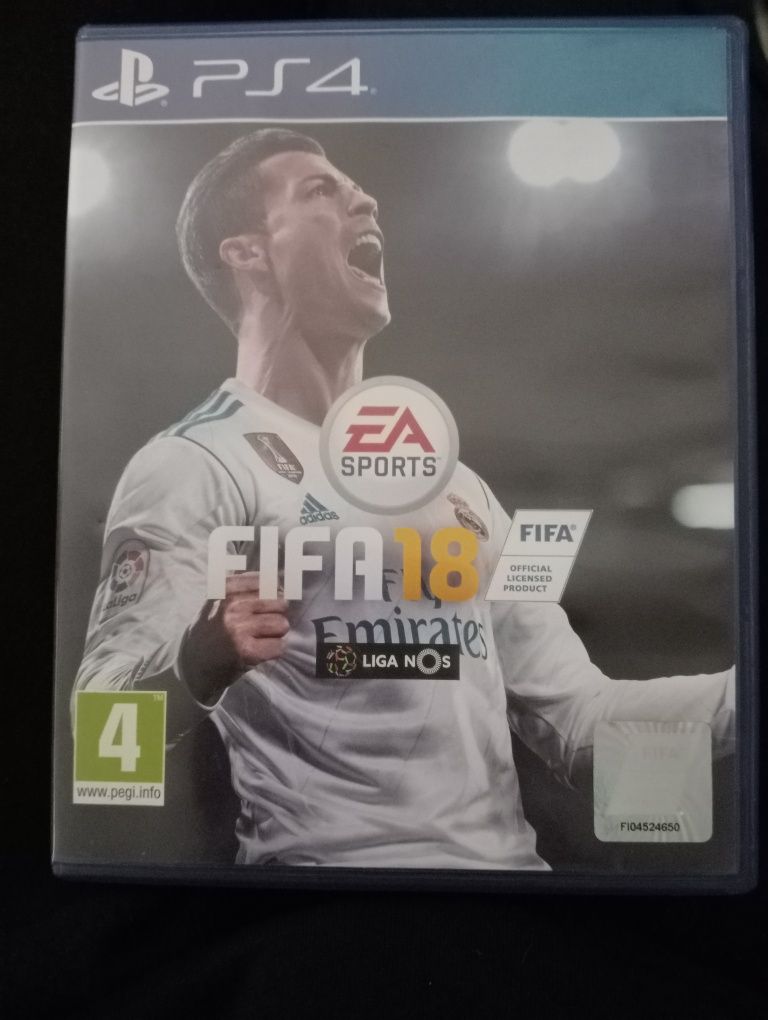 Jogo FIFA 18 PS4