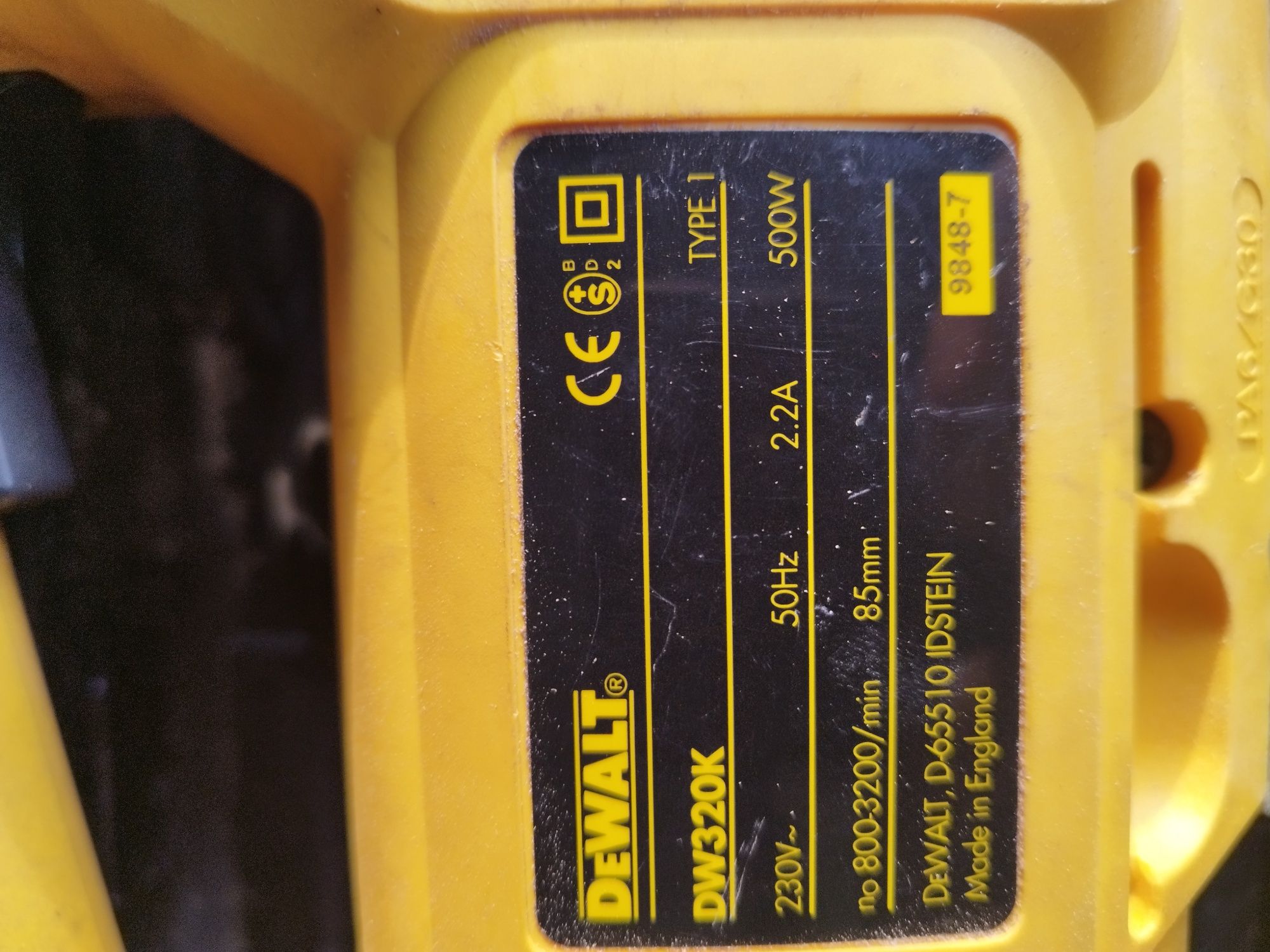 DeWalt wyrzynarka