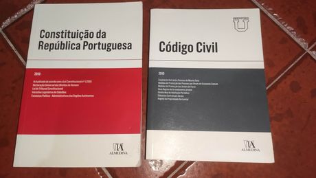 Código Civil e Constituição da República Portuguesa Almedina Direito