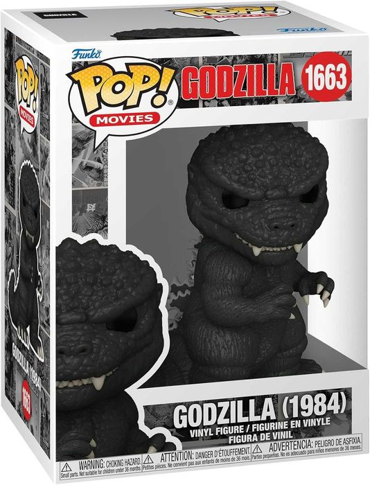 kolekcjonerska figurka winylowa Funk POP Movies Godzilla 1984