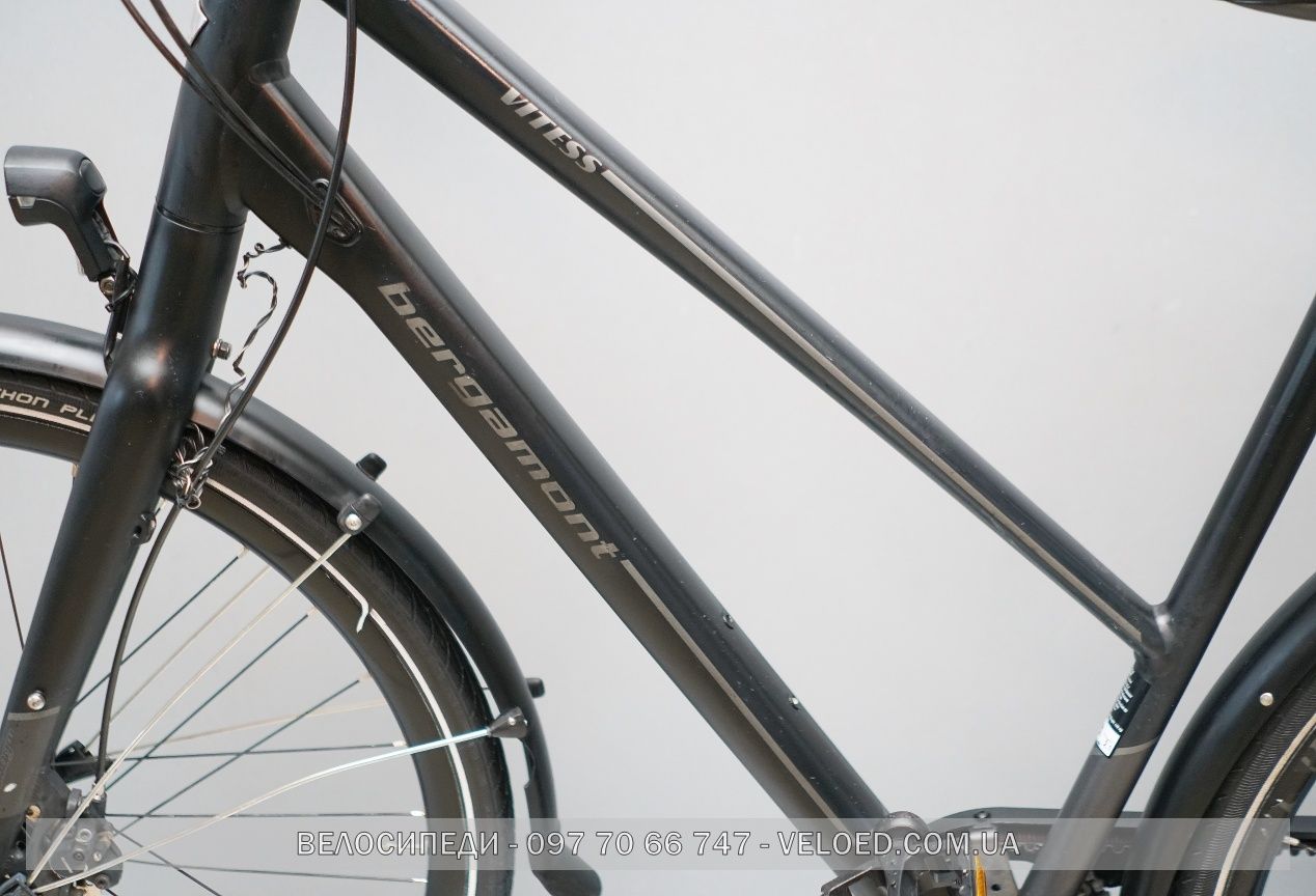 Велосипед Bergamont Ремінь планетарка Nexus 8 гідравлика вибір VELOED