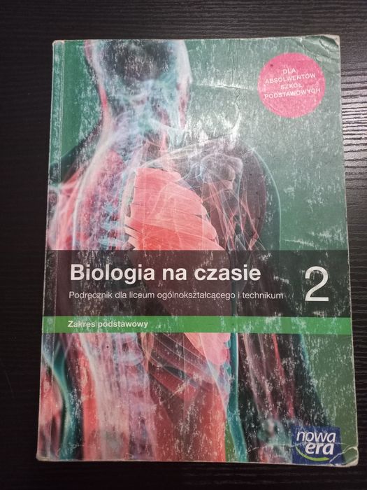 Klasa 2 liceum/technikum BIOLOGIA NA CZASIE