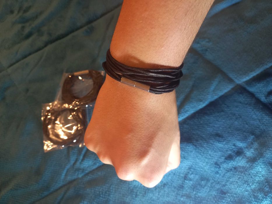 Pulseira de íman dupla