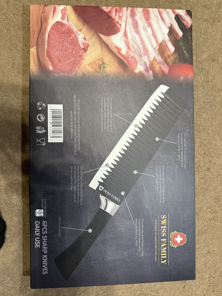 Набор ножей Swiss Family SF-008 6 предметов.