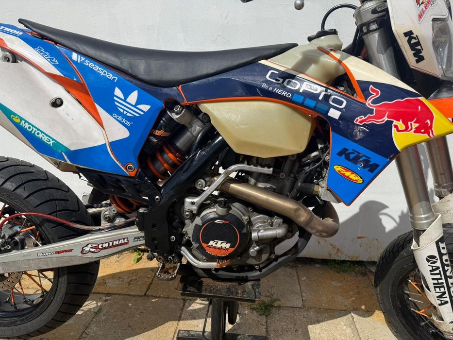 KTM EXC 450 SUPERMOTO , WTRYSK 2012r Zarejestrowany zamiana na auto