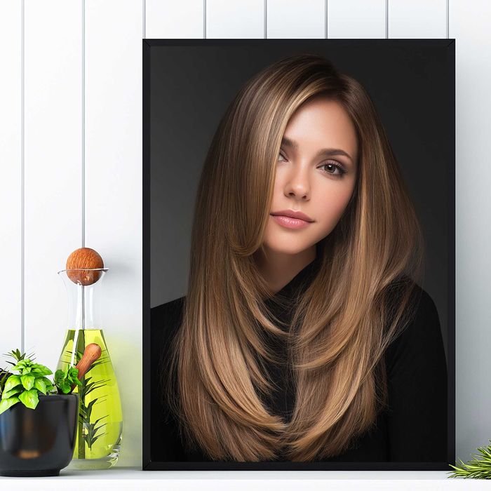 plakat do salonu fryzjerskiego, plakat do fryzjera, plakat fryzjer