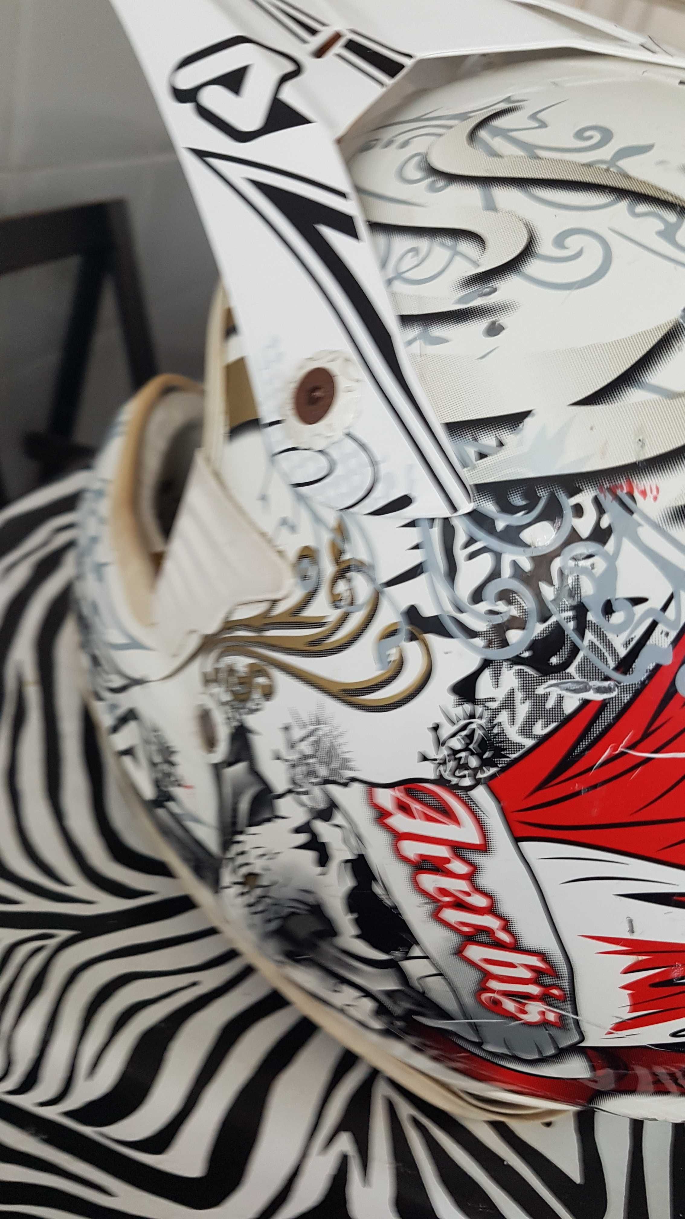 Capacete integral Acerbis motocross