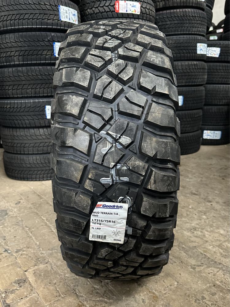 315/75R16 BF Goodrich Mud Terrain T/A KM3 4x4 (Під замовлення!)