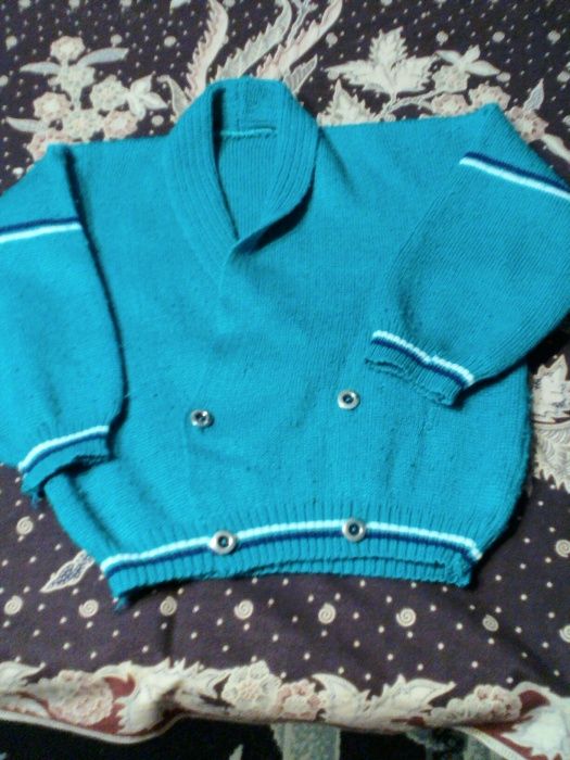 Sweterek dla chłopca z czasów PRL-u rozmiar 98