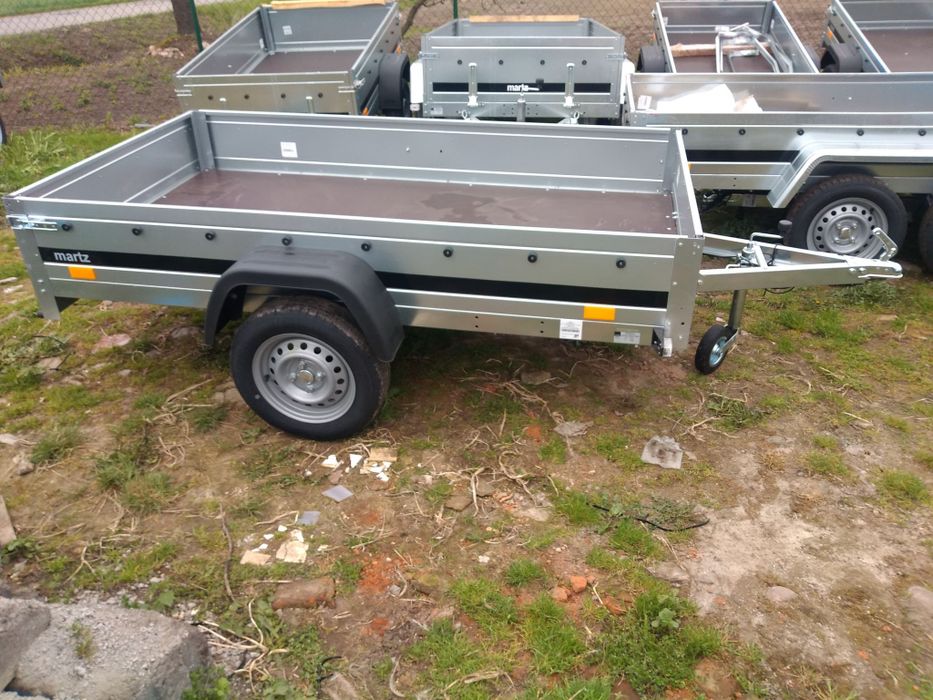 Przyczepa samochodowa Martz Basic 264x126 1 oś przyczepka przyczepki