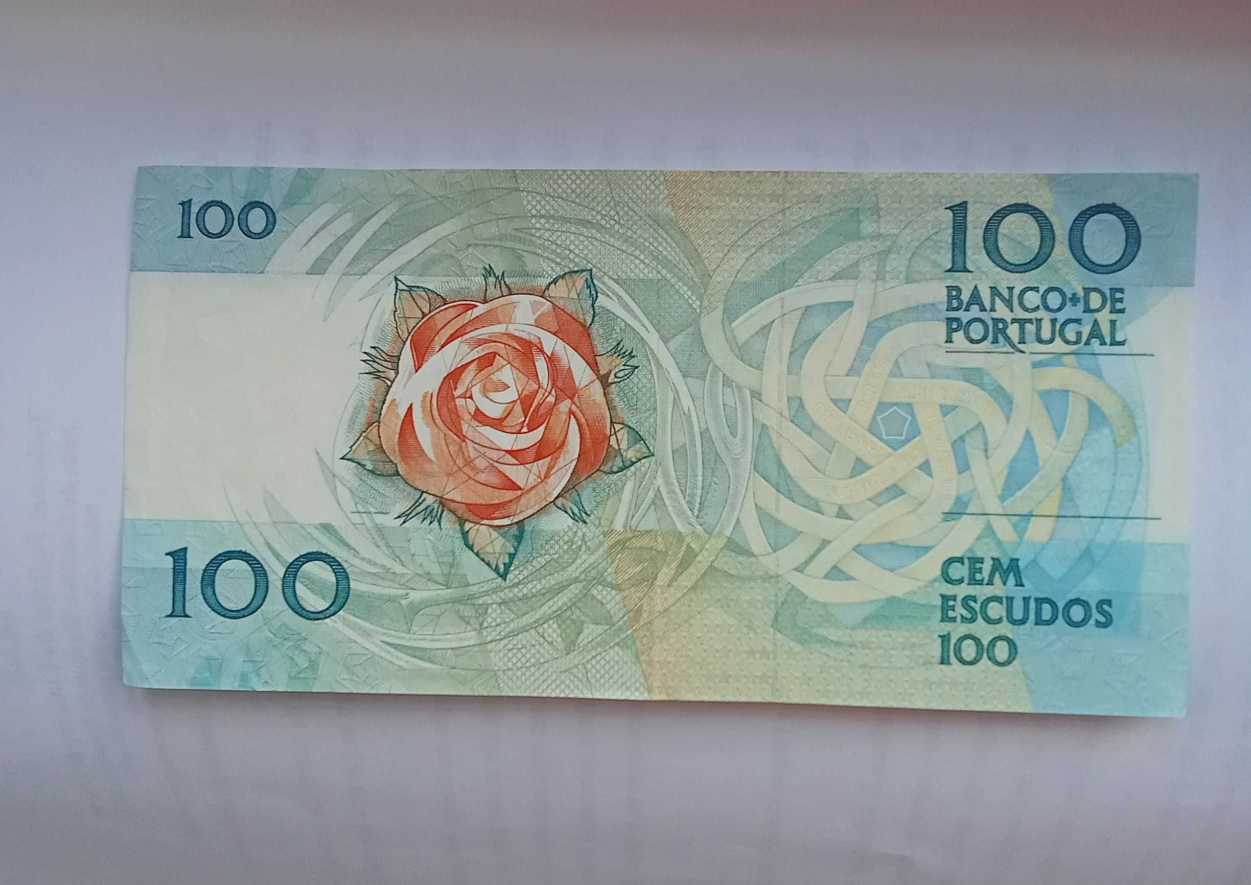 Capicua Nota 100$ Fernando Pessoa