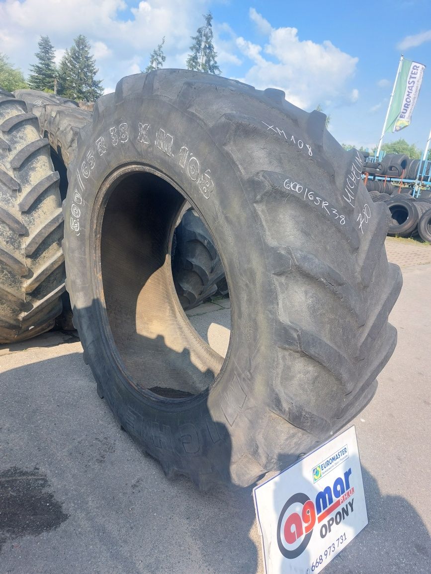 600/65R38 Michelin opona używana rolnicza