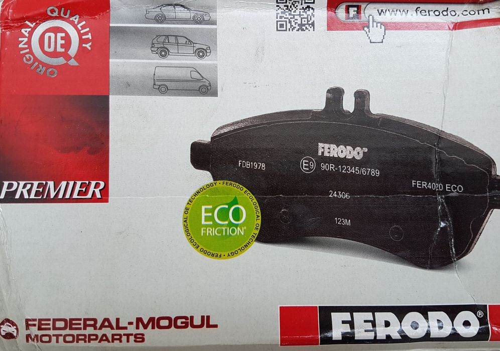Pastilhas de travão traseiro (Peugeot 307)