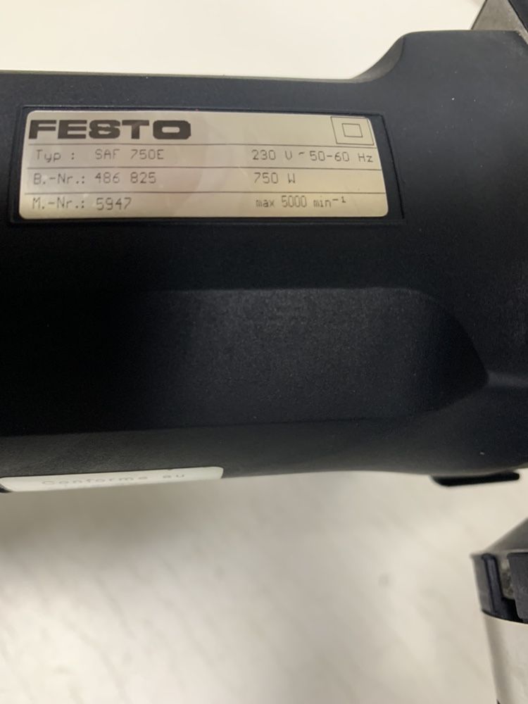 Зачисткой фрезер festool SAF 750E Festo SAF 750