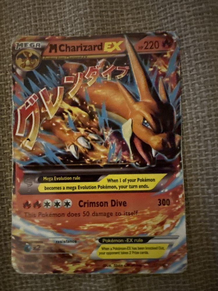 Carta Pokemon M Charizad