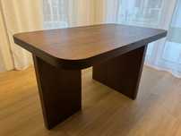 Stół fornirowany naturalny dębowy 145x85 rozkladany