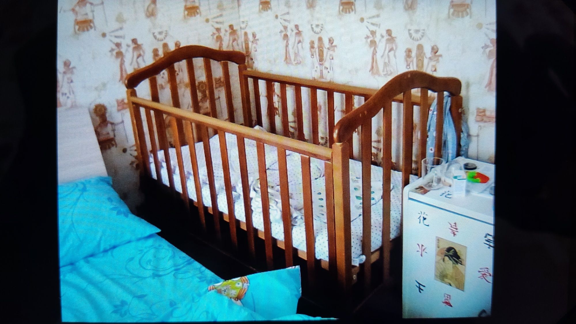 Ліжко дитяче дерев'яне, кроватка детская