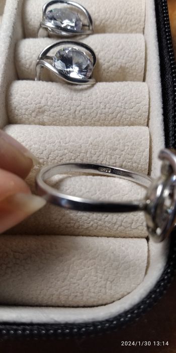 Набір кільце та сережки