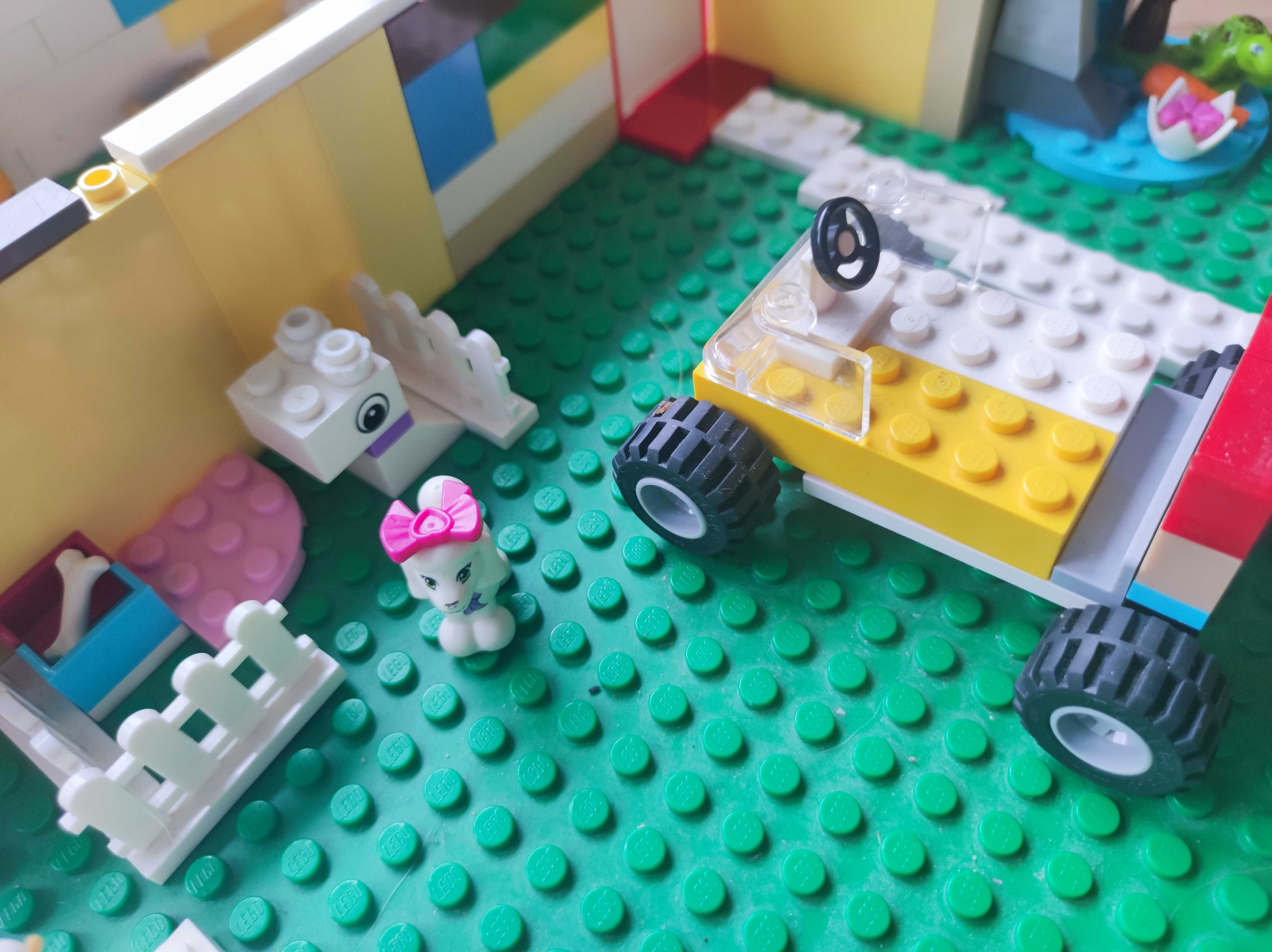 klocki LEGO, domek dla lalek + auto, zestaw 2
