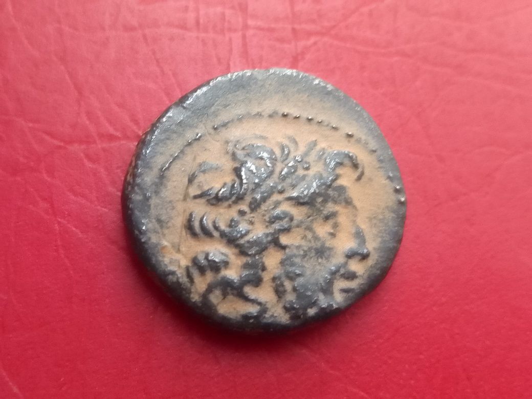 Moeda Bronze ZEUS Antiga Grécia