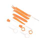 KIT CONJUNTO FERRAMENTAS PARA EXTRAIR AUTO RADIOS PAINEIS