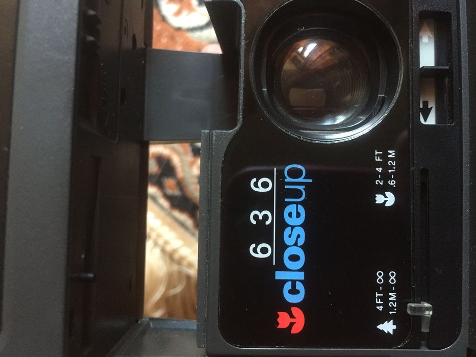 Polaroid 636 closeup