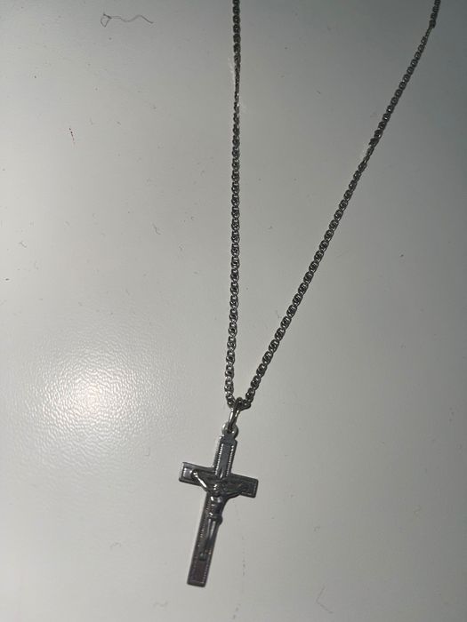 Цепочка і хрестик срібний 925 проба