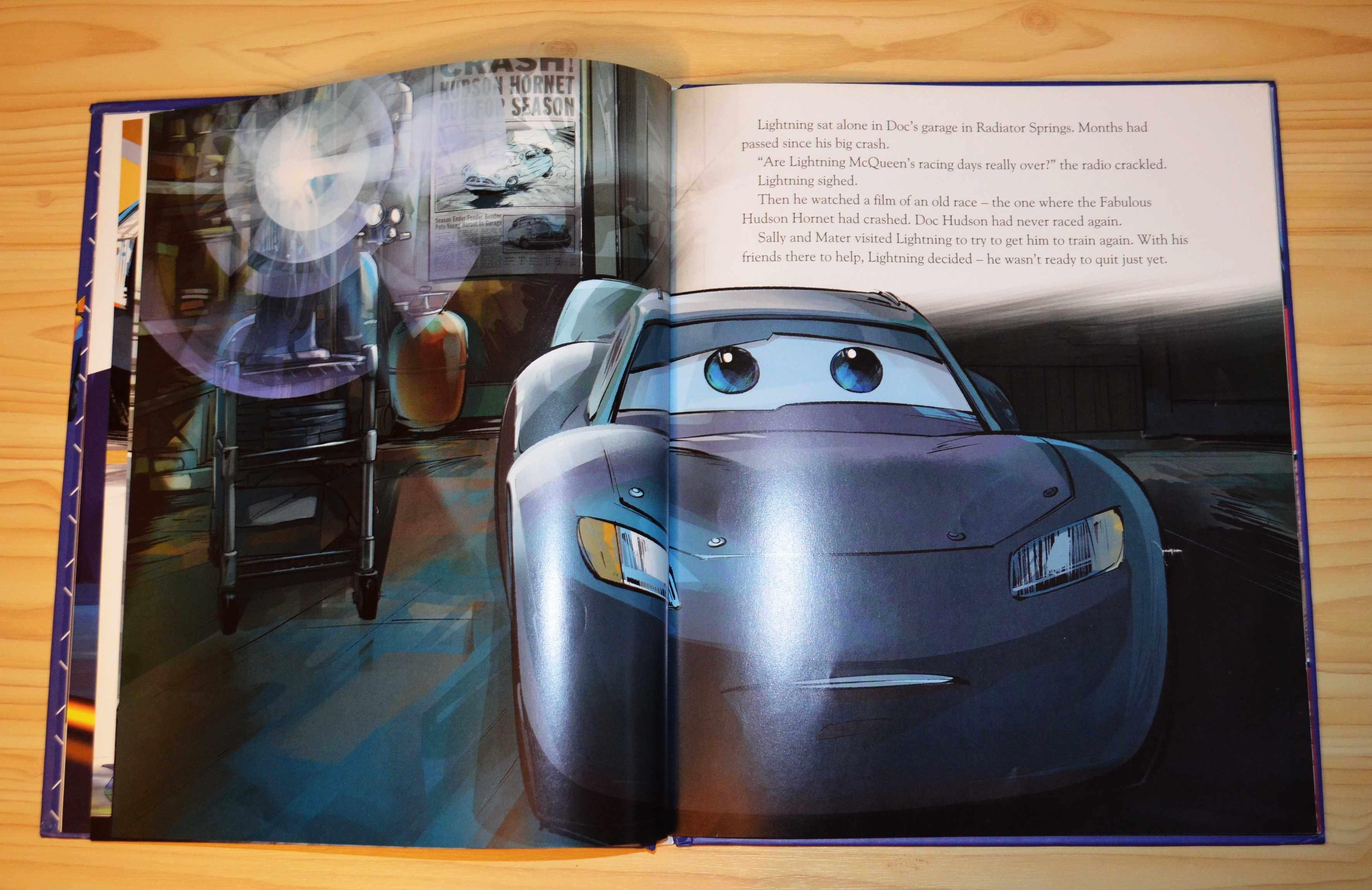 Cars 3, детская книга на английском