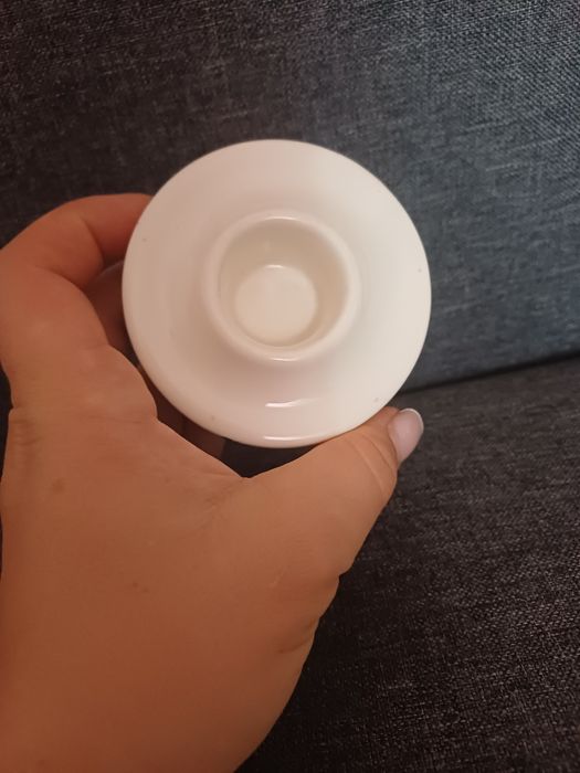 Świecznik fajams Koło ręcznie malowany