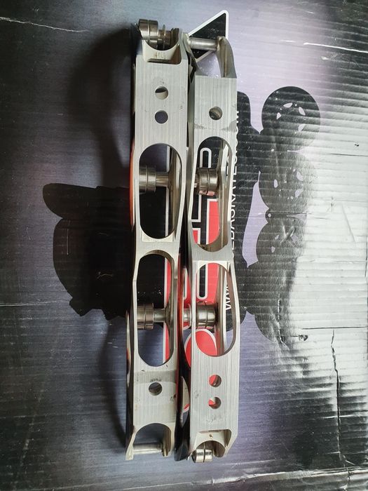 Szyny k2 4x100 mm 195mm Rolki Szybkie