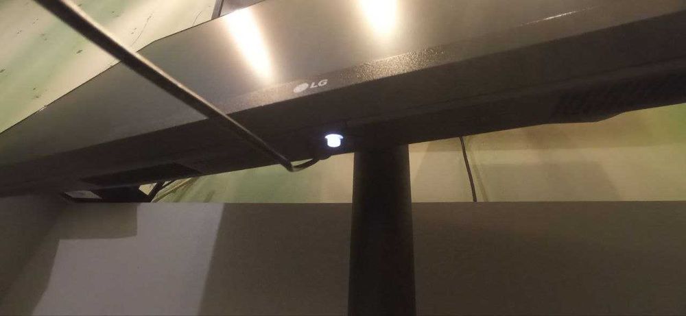 Монітор 34" LG UltraWide сірий екран