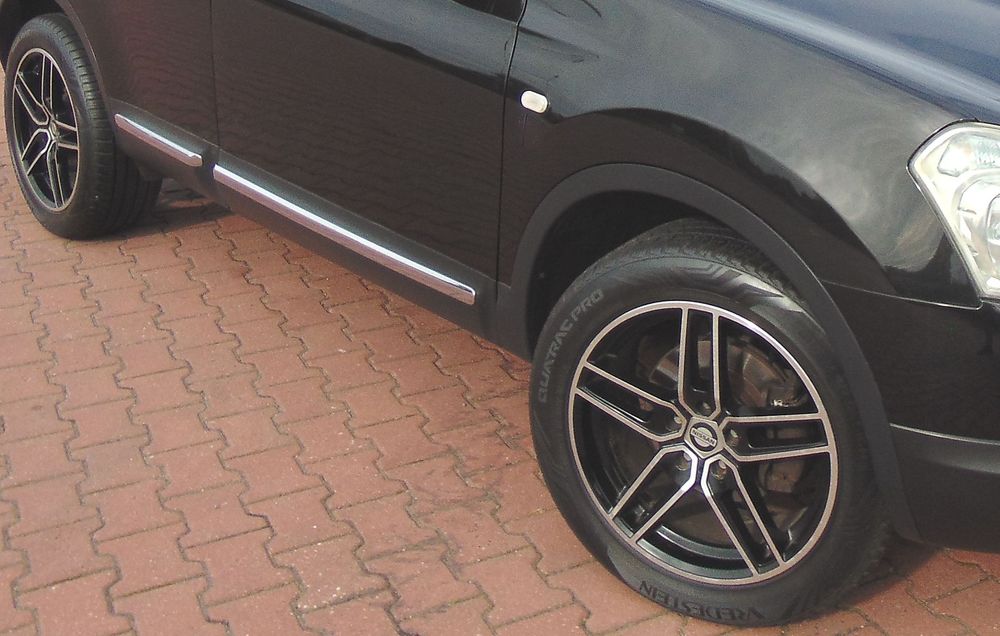 ALUMFELGI 18"5x114,3+ OPONY CAŁOROCZNE ,Nissan Qashqai,Renault,Toyota