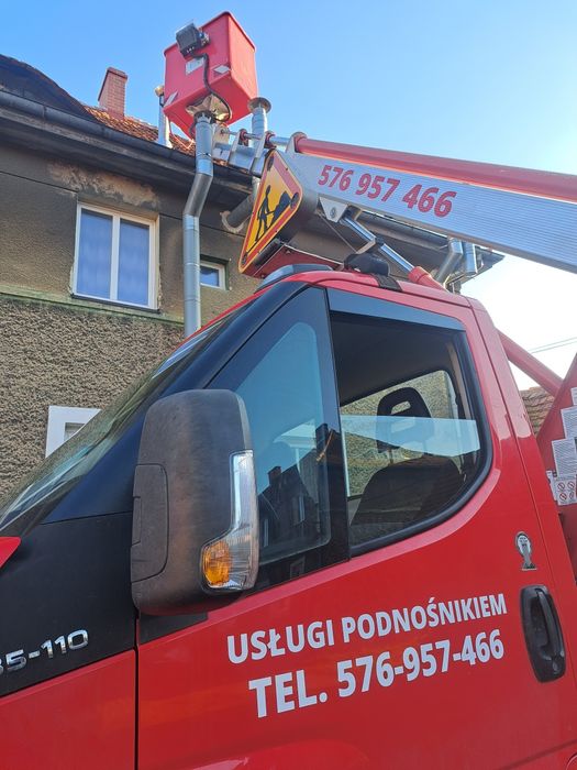 Podnośnik koszowy 20m ,zwyżka wynajm