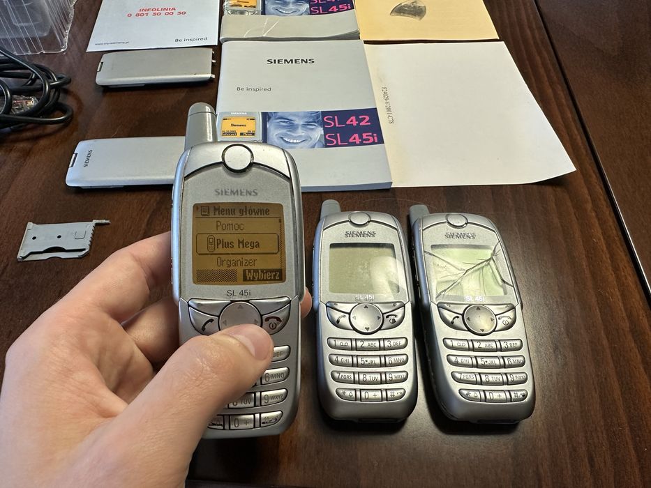 Siemens SL45i - Zestaw Kolekcjonerski 2 szt.
