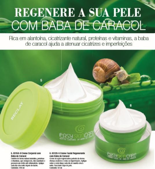 PACK Creme Facial & Creme Corporal de BABA de CARACOL