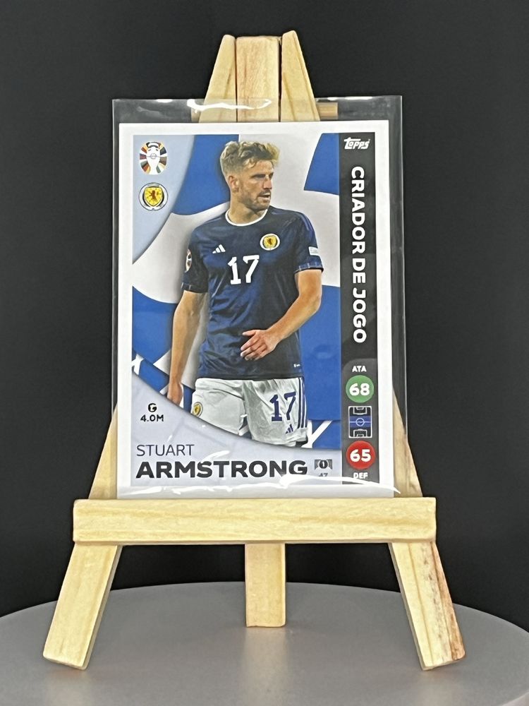 Stuart Armstrong #47 - Criador de Jogo - Topps Lidl EURO 2024