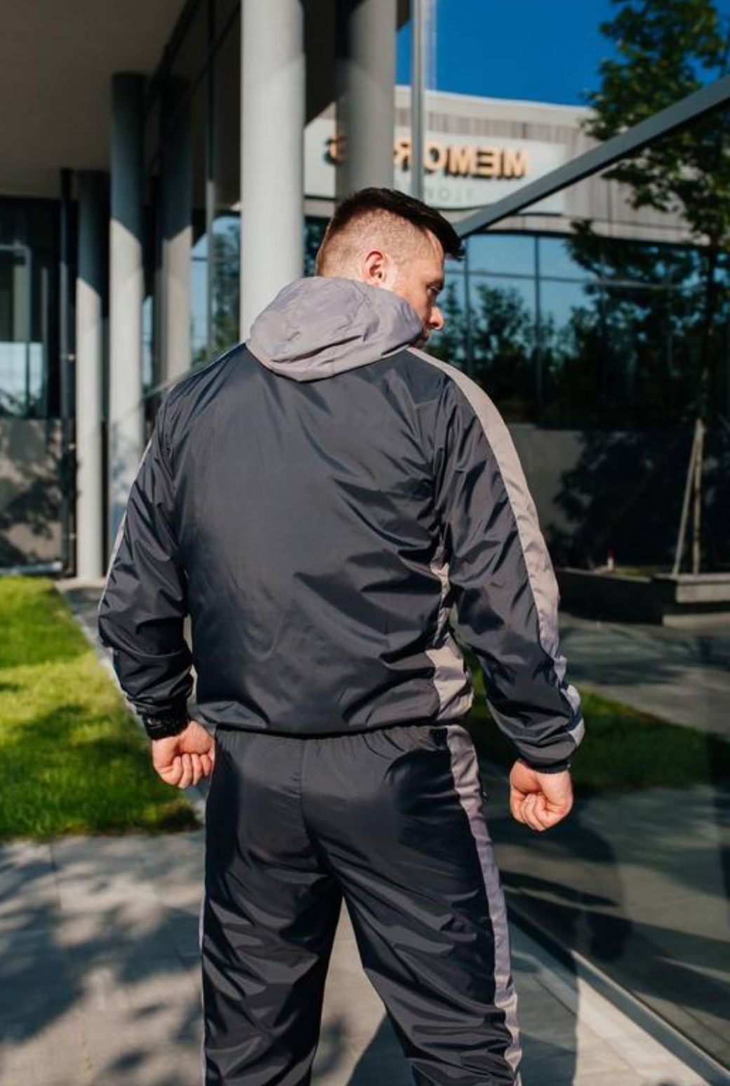 Костюм Nike плащівка преміум якість чоловічий комплект костюм