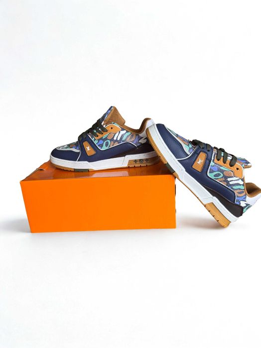 Louis Vuitton Trainers Khaki Camo