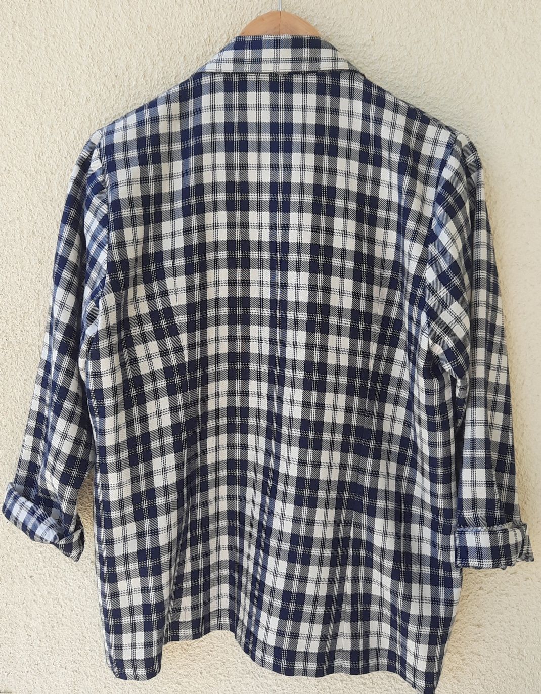 Blazer/Camisa xadrez