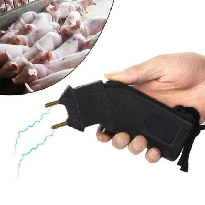Poganiacz elektryczny ręczny Bateryjny, kieszonkowy moc 6000 V