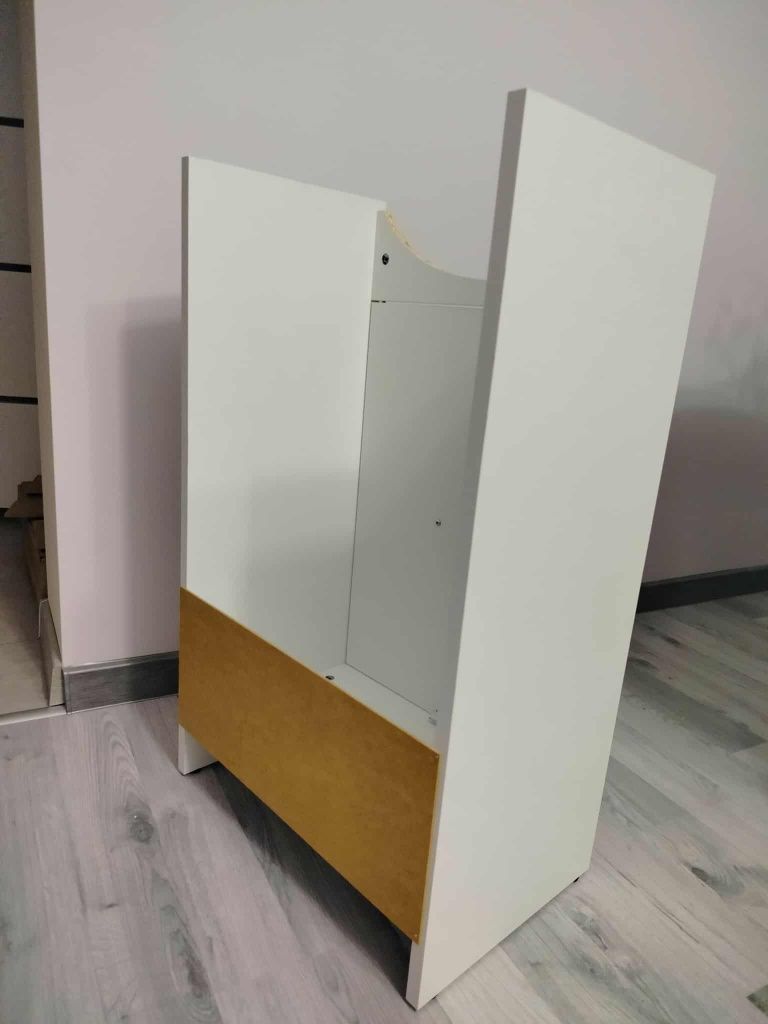 Szafka stojąca biała matowa 47 cm na 30 cm pod umywalkę bahama 50 cm.