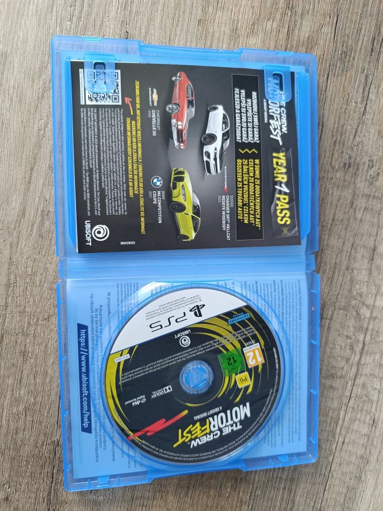 Gra ps5 The crew motor Pl