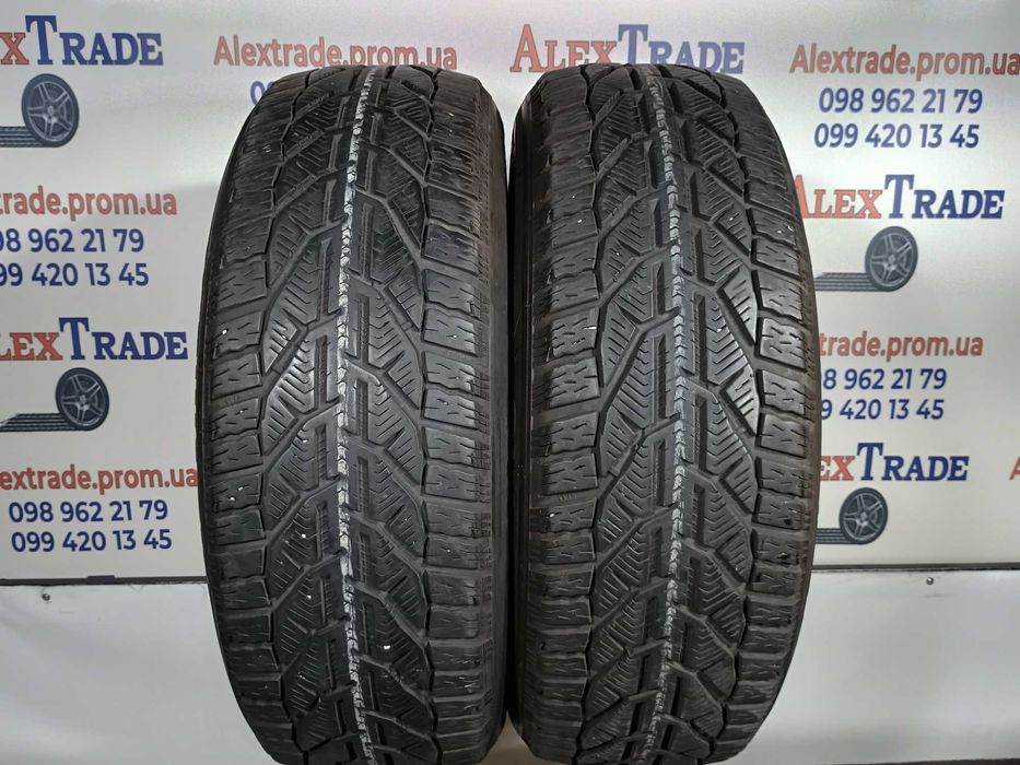 2 шт. 215/65 R17 Sebring Snow SUV зимові шини б/у, 2022 рік, 6 мм