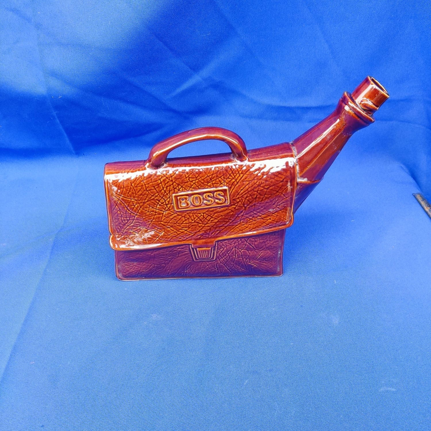 Подарок для мужчины Керамический штоф бутылка барсетка сумка