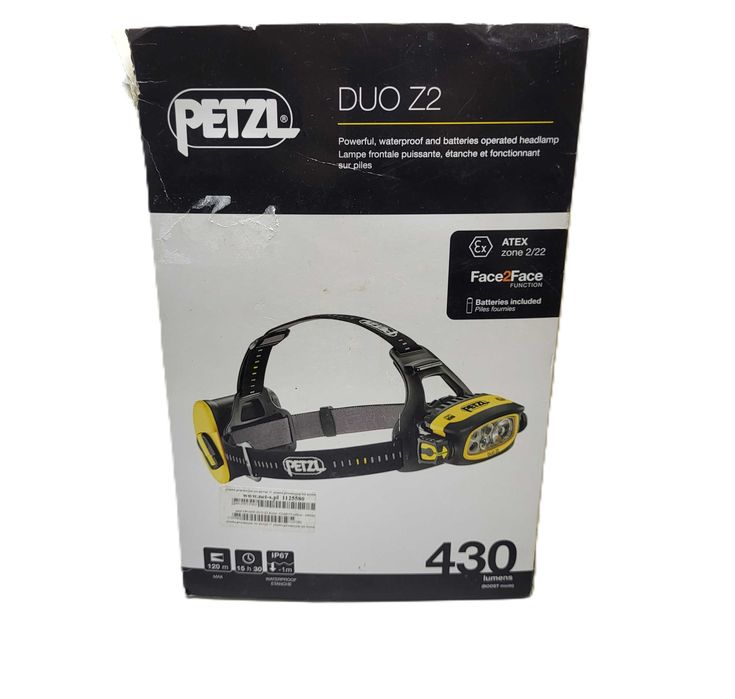 Latarka czołowa PETZL DUO Z2 zółta 430 lumenów