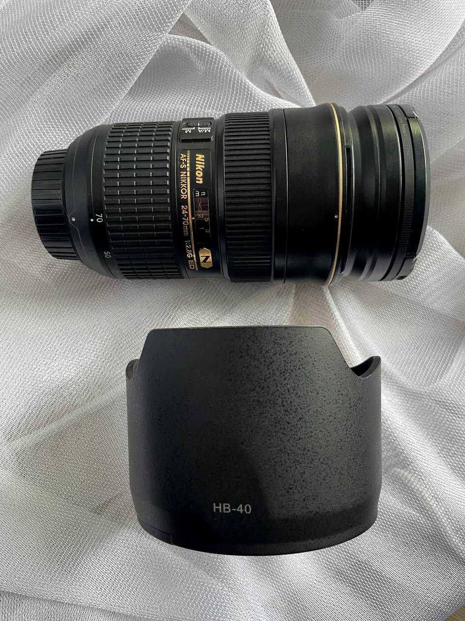 Об'єктив Nikon AF-S 24-70mm f/2.8 G ED