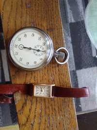 Stary zegarek i stoper