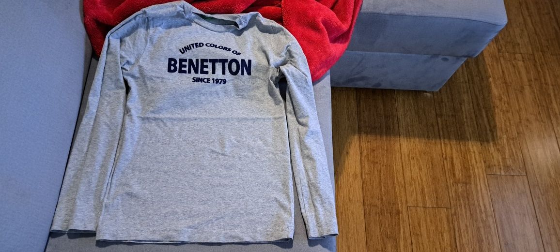Koszulka chłopięca długim rękawem Benetton 152 cm