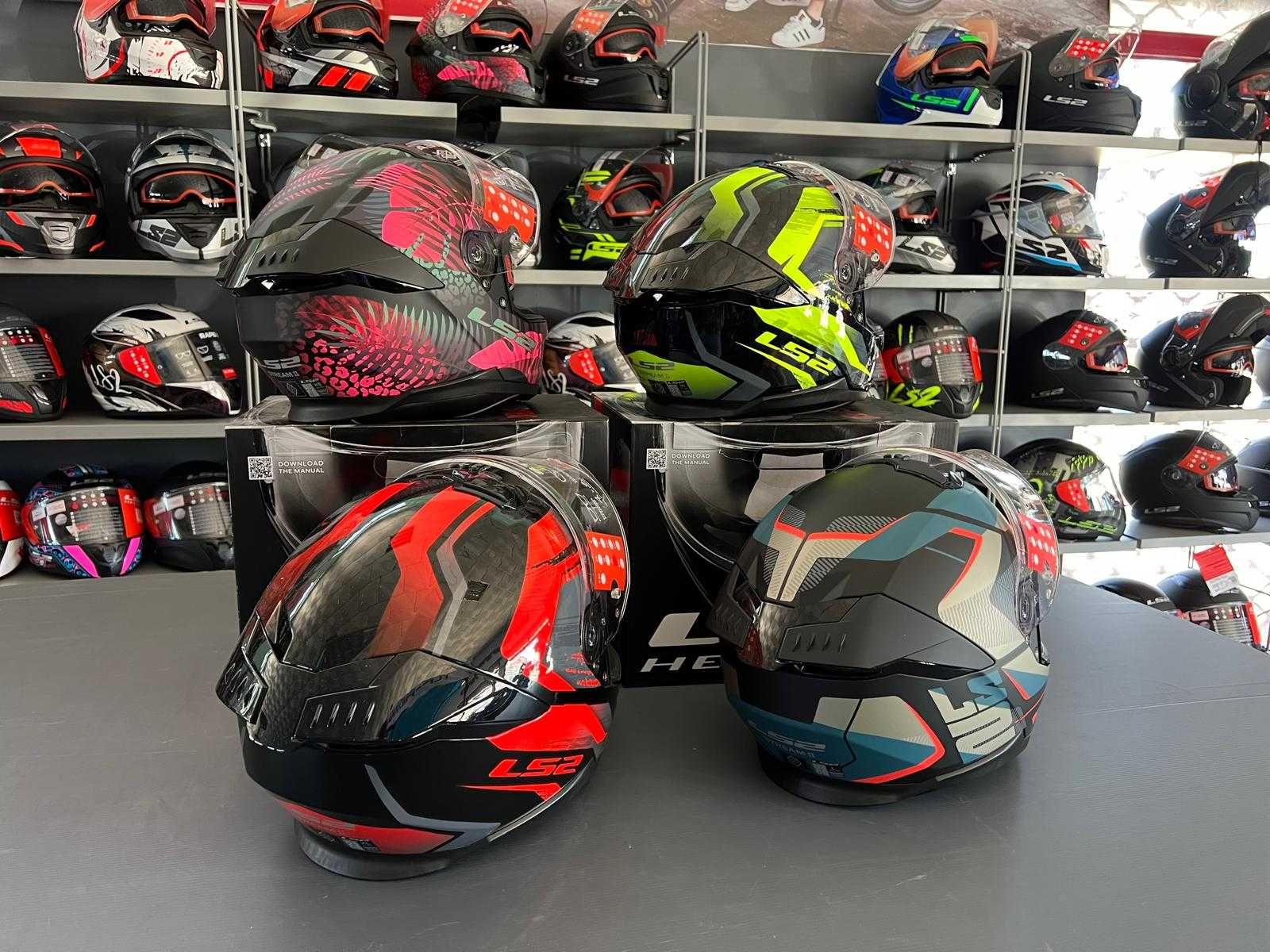 Capacete fechado / integral / estrada / moto LS2 FF320 Stream